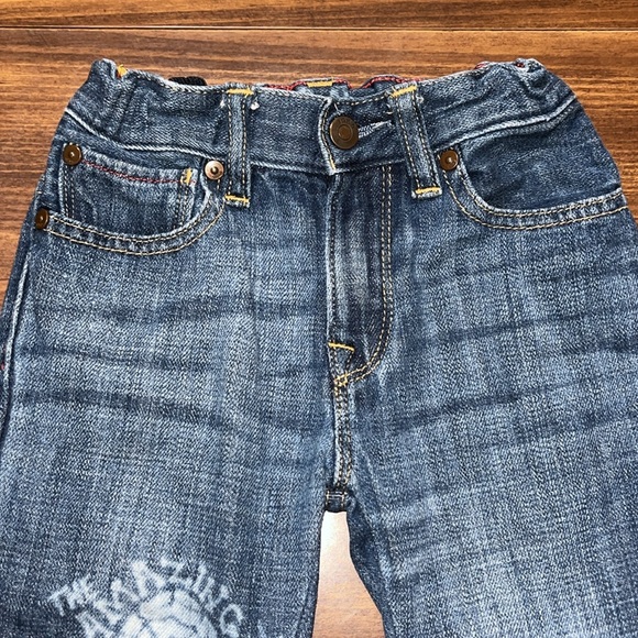 Baby gap junk food spidey and his friends jeans size 5 boys - Picture 4 of 12